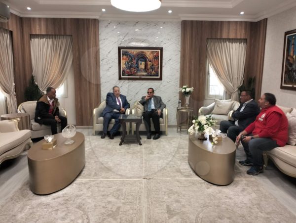محافظ شمال سيناء يستقبل السفير الجزائري في مطار العريش - 16 - سيناء الإخبارية