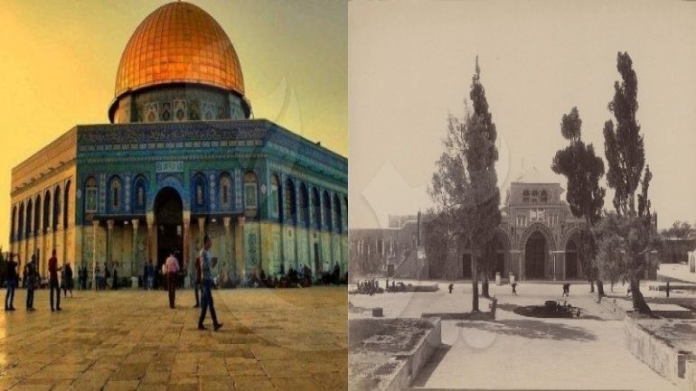 المسجد الأقصى بين أوائل القرن العشرين والقرن الحالي