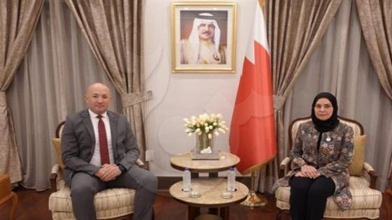 سفيرة البحرين في مصر تستقبل أمين رئاسة الجمهورية