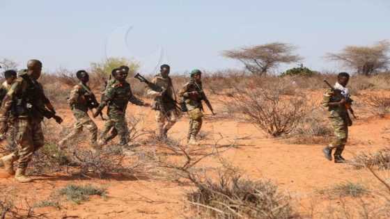 جنود من الجيش الصومالي