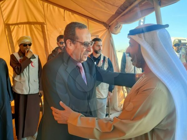 محافظ شمال سيناء يستقبل سفينة مساعدات إماراتية لغزة / صور - 19 - سيناء الإخبارية