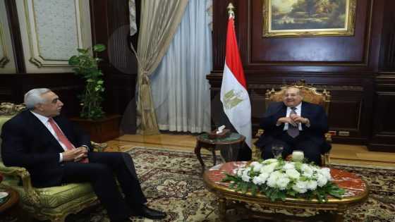 رئيس مجلس الشيوخ وسفير العراق في مصر