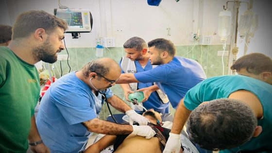 وضع مستشفيات غزة تحت القصف