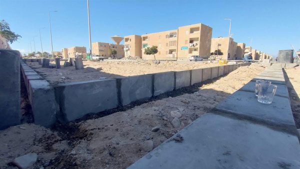 بدء أعمال تركيب البلدورات الخاصة بتجميل رأس سدر - 15 - سيناء الإخبارية