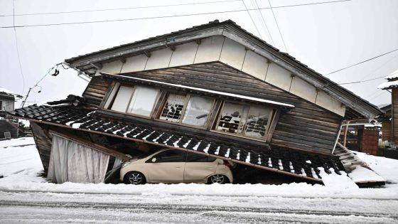 ارتفاع عدد المفقودين في زلزال اليابان إلى 323