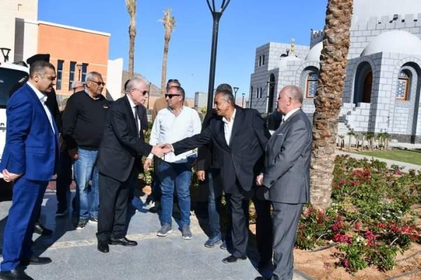 محافظ جنوب سيناء يتفقد مستجدات الأعمال بالمنطقة التراثية بهجن شرم الشيخ - 11 - سيناء الإخبارية