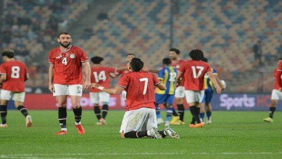 تريزيجيه يحرز هدف مصر الأول في تنزانيا استعدادا لأفريقيا