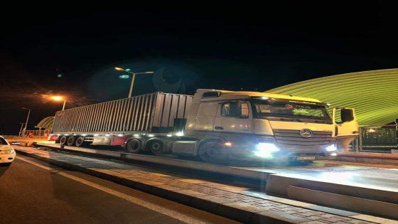 بعد تشغيله بداية يناير .. الوزير يتابع معدلات النقل عبر الجسر العربي للملاحة