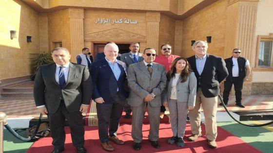 محافظ شمال سيناء يستقبل وفد من الكونجرس الأمريكي