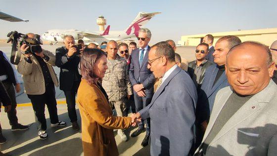 محافظ شمال سيناء يستقبل وزيرة خارجية ألمانيا