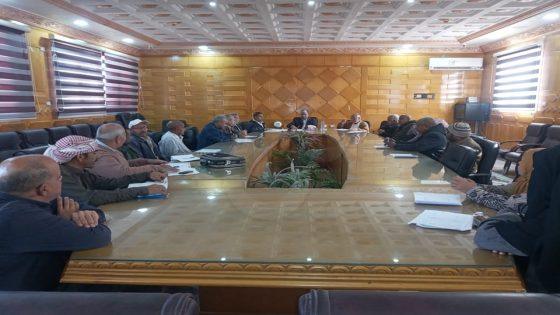 الاجتماع التنفيذي لمدينة الجسنة