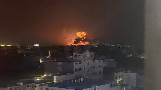 أرشيفية ـــ قصف مواقع للحوثيين باليمن
