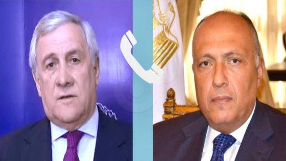 اتصال بين وزيرا خارجية مصر و إيطاليا