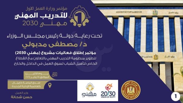 تدريب 27 ألف شاب..ننشر أهداف مشروع "مهني 2030" قبل يومين من انطلاقه (إنفوجراف) - 1 - سيناء الإخبارية