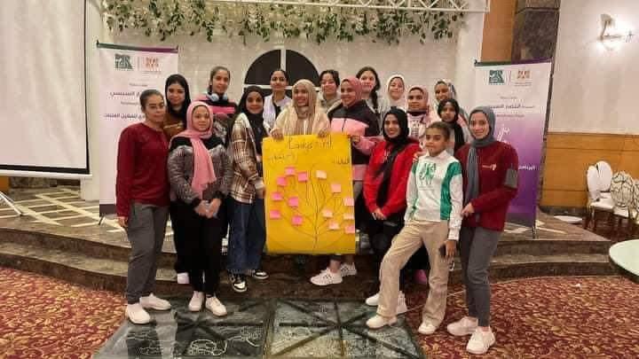 فتيات شمال سيناء يشاركن في المرحلة الرابعة من البرنامج القيادي «ريحانة» - 3 - سيناء الإخبارية