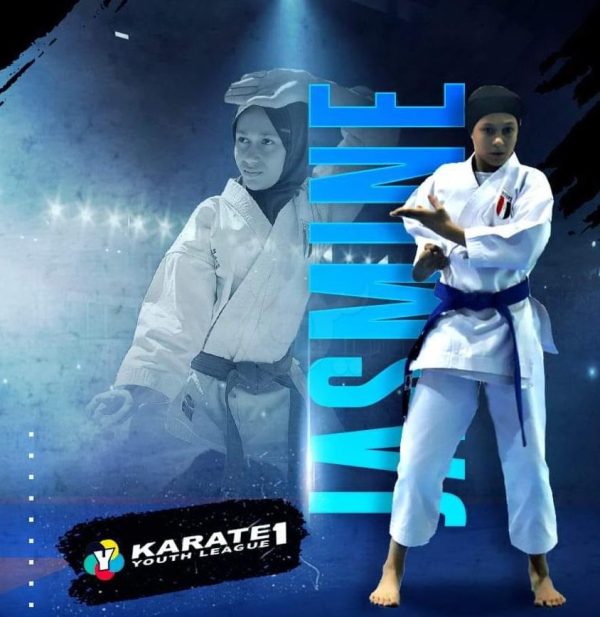 جاسمين عمرو عبد الحميد لاعبة كارتيه من جنوب سيناء