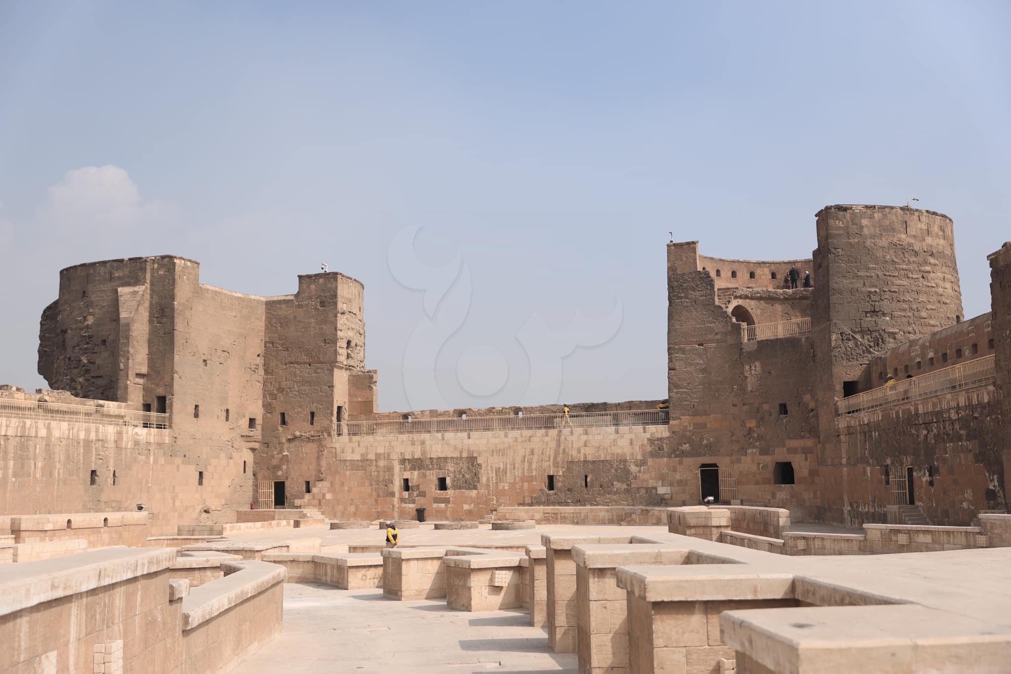 افتتاح برجي الرملة والحداد بقلعة صلاح الدين بعد ترميمهما 