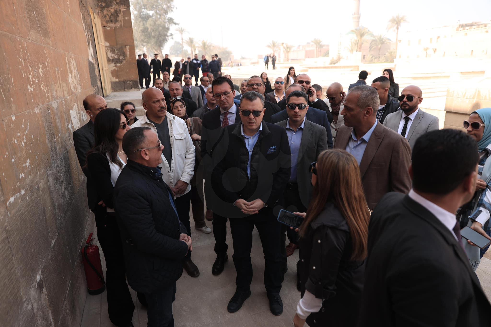 افتتاح برجي الرملة والحداد بقلعة صلاح الدين بعد ترميمهما 