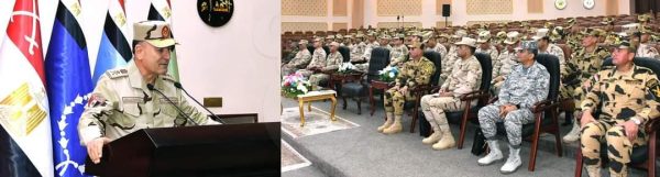 رئيس الأركان يتفقد نظم وأساليب التدريب القتالى للفرد المقاتل بقيادة قوات الصاعقة - 3 - سيناء الإخبارية