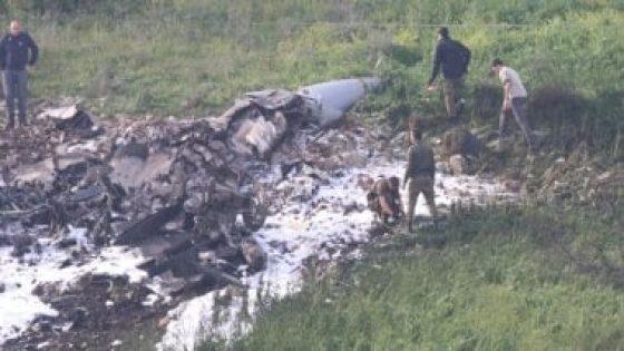 سقوط طائرة إسرائيلية فى الأراضى اللبنانية بسبب عطل فنى