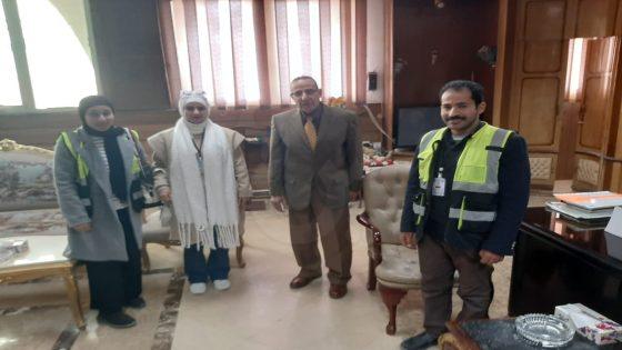محافظ شمال سيناء يستقبل أعضاء مكتب خدمه المواطنين