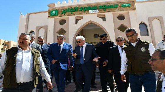 فودة يتفقد الأعمال الانشائية لمسجد سعود الجابر استعدادا لافتتاحه