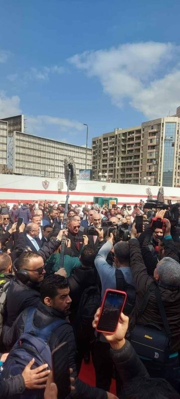 زيارة تاريخية.. الخطيب ومجلس إدارته في الزمالك - 5 - سيناء الإخبارية