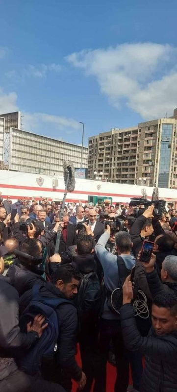 زيارة تاريخية.. الخطيب ومجلس إدارته في الزمالك - 7 - سيناء الإخبارية