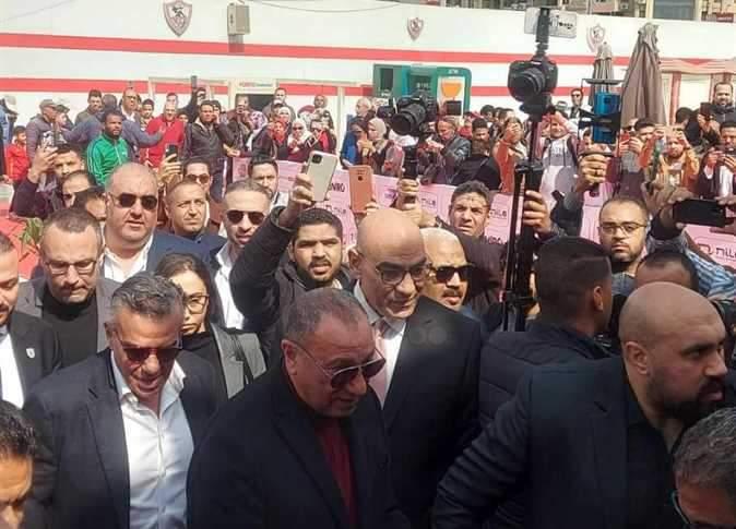 زيارة تاريخية.. الخطيب ومجلس إدارته في الزمالك - 23 - سيناء الإخبارية
