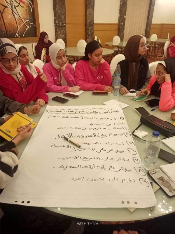 فتيات شمال سيناء يشاركن في المرحلة الرابعة من البرنامج القيادي «ريحانة» - 35 - سيناء الإخبارية