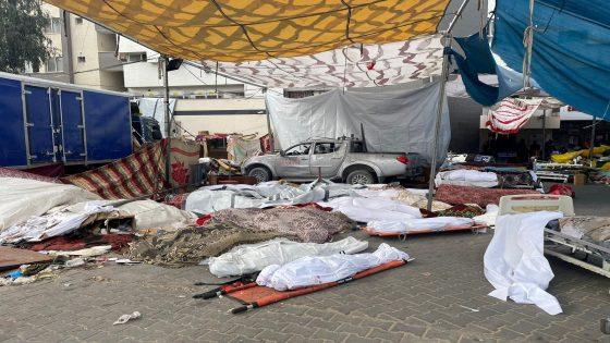جثامين الشهداء تملأ غزة