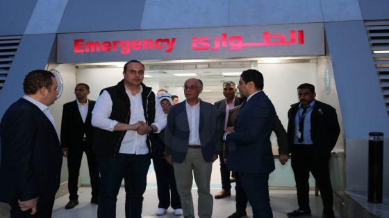 رئيس شركة إيكو ميديكال الإماراتية و رئيس هيئة الرعاية الصحية يتفقدان 3 مستشفيات بجنوب سيناء