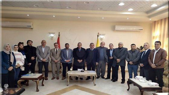 محافظ شمال سيناء يستقبل رئيس مجلس إدارة مجموعة تربل إم