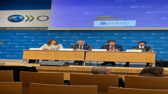 منظمة OECD تعرض نتائج دراستها الاقتصادية عن مصر في باريس بحضور وزيرة التخطيط