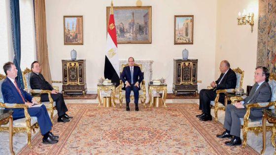السيسي يناقش مع وزير خارجية أسبانيا مستجدات الأوضاع في غزة