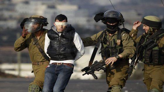 اعتقال أطفال فلسطينيين بالضفة