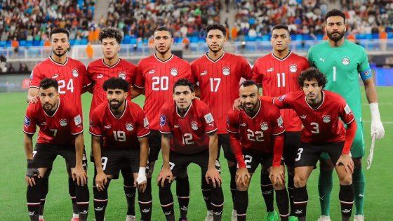 منتخب مصر قبل مباراة كرواتيا