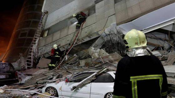 ارتفاع حصيلة زلزال تايوان إلى 12 قتيلاً وأكثر من 1100 مصاب