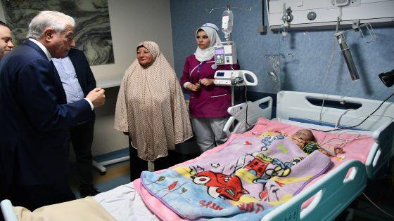 تفاصيل جولة محافظ جنوب سيناء للمرضي بمستشفى شرم الشيخ الدولي