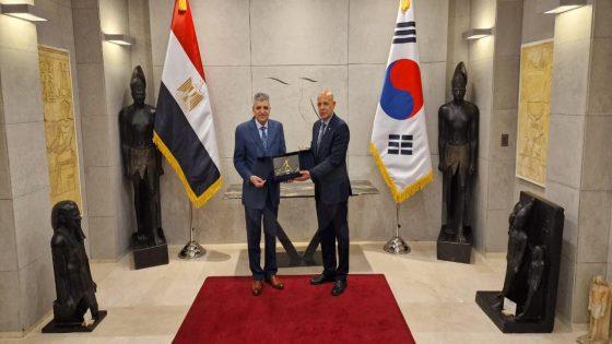 مصر وكوريا الجنوبية تتطلعان إلى تعاون مشترك في مجالات الصناعات البحرية والخدمات اللوجستية