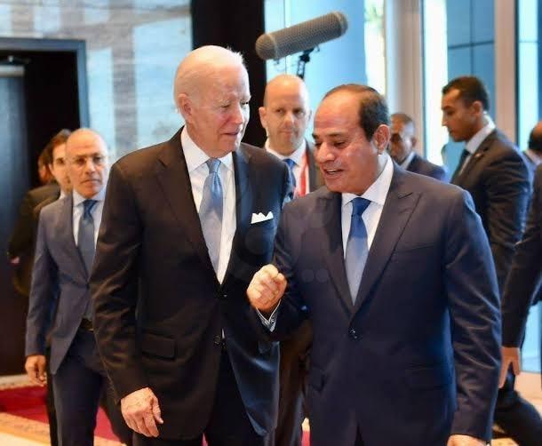 الرئيس السيسي يتلقى اتصالًا هاتفيًا من جو بايدن لبحث جهود وقف إطلاق النار في غزة - 5 - سيناء الإخبارية