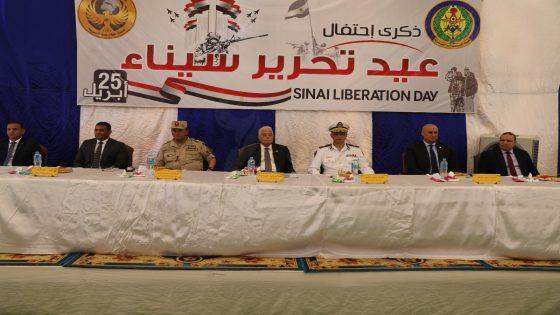 مكتب الخدمة السرية ينظم احتفالية بمناسبة الذكرى ال42 لتحرير سيناء بطور سيناء
