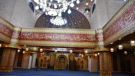 فودة يتابع أعمال تطوير مسجد الصحابة والمركز الثقافي الإسلامي بشرم الشيخ