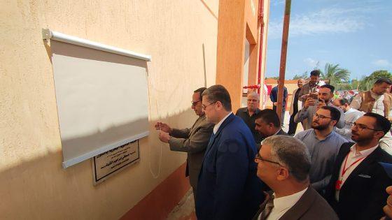 افتتاح مدرستين جديدتين في بئر العبد بشمال سيناء