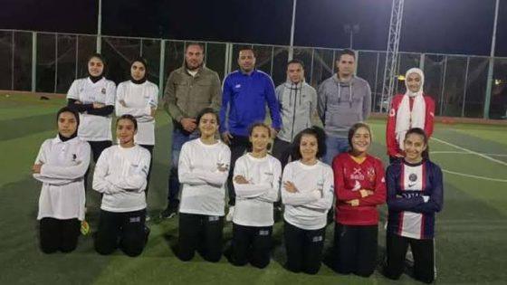 تكريم فتيات شمال سيناء لصعودهن المركز الرابع في الدورة الرمضانية لكرة القدم النسائية