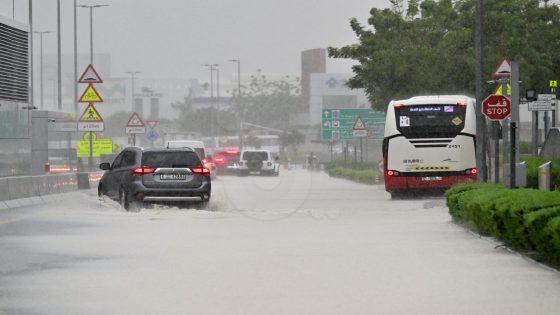 الإمارات تُحطم رقمًا قياسيًا .. أعلى كمية أمطار منذ 75 عامًا