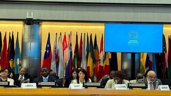 الوزيرة رانيا المشاط تعرض مطالب أفريقيا من البنك الدولي