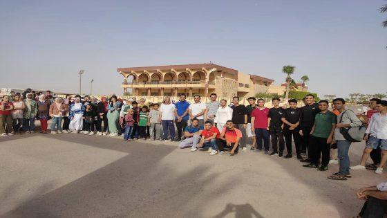 الشباب والرياضة تحتفل باليوم العالمي للعب النظيف بمسيرة مشي في جنوب سيناء