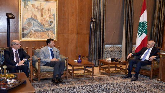 صبحي يلتقي رئيس مجلس النواب اللبناني نبيه بري