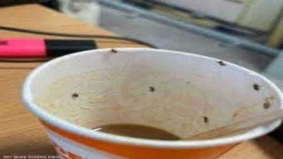 كابوس في المطار.. شابة تُصاب بصدمة حساسية بعد شرب قهوة مليئة بالحشرات